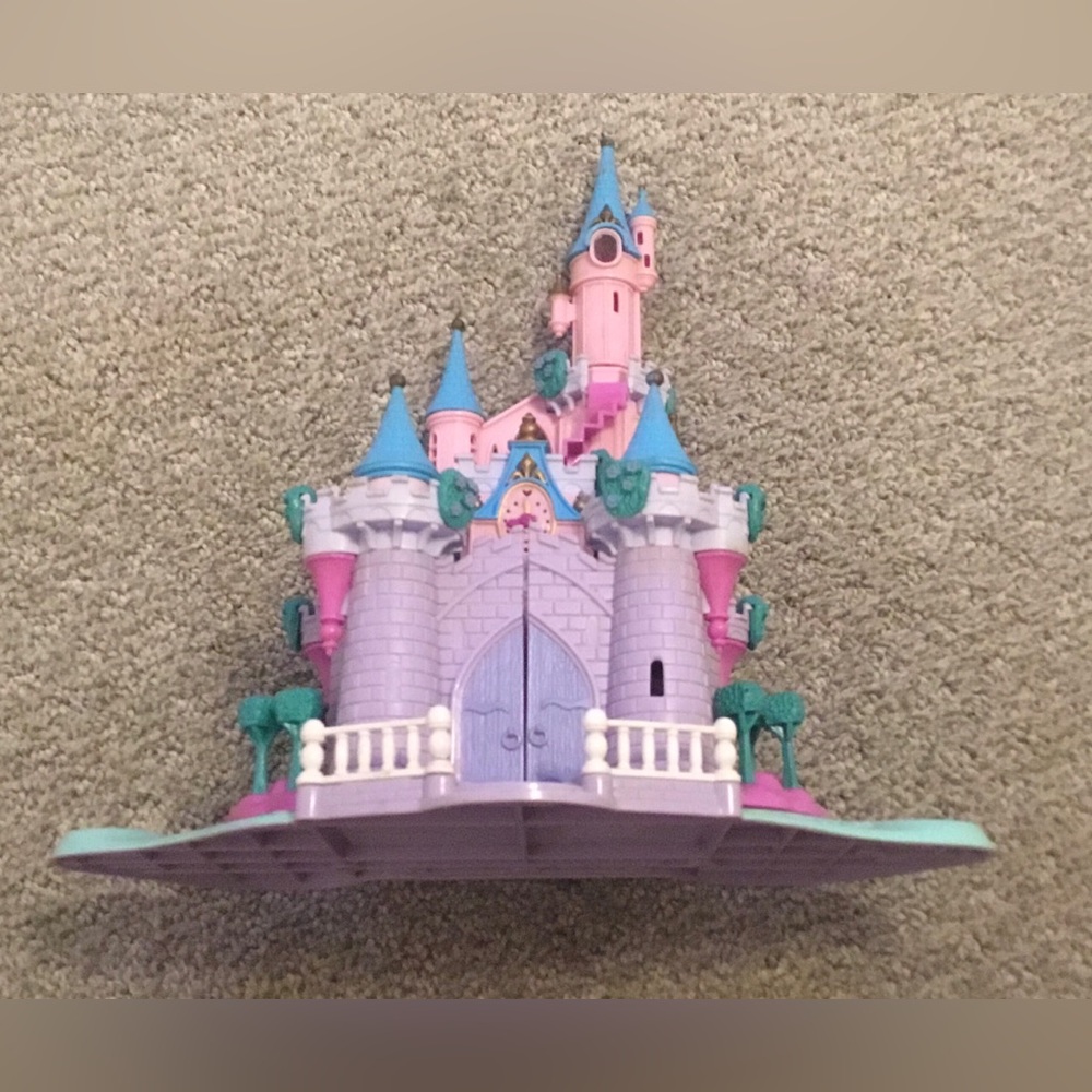 Polly Pocket Magic Kingdom Castle 1995 Vintage Toy Disney Bluebird
